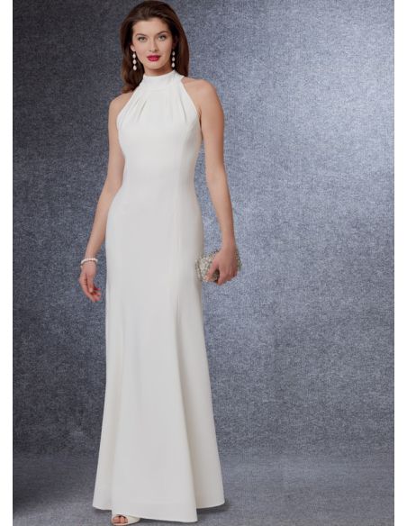 Patron Vogue 1748 AX5 - Robe moulante sur la poitrine