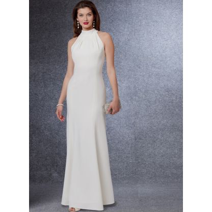 Patron Vogue 1748 D5 - Robe moulante sur la poitrine 2