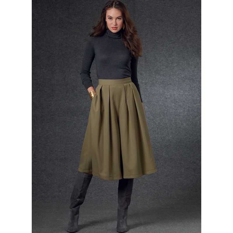 Patron Vogue 1772 A - Pantalon très ample