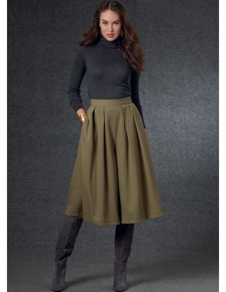 Patron Vogue 1772 A - Pantalon très ample