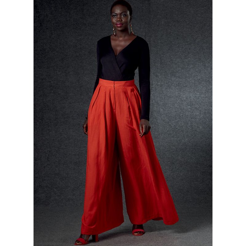 Patron Vogue 1772 A - Pantalon très ample
