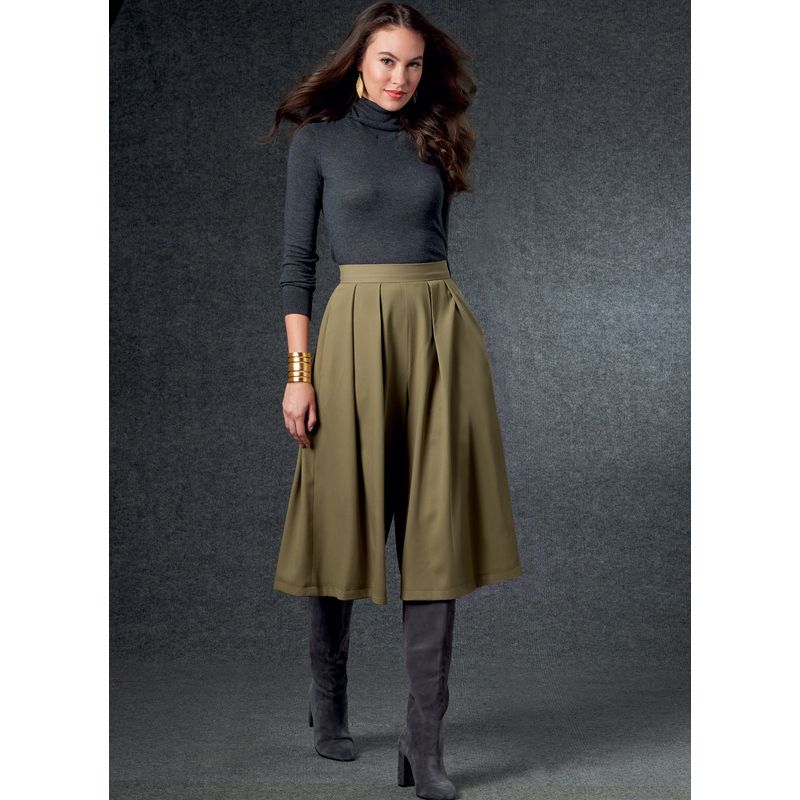 Patron Vogue 1772 A - Pantalon très ample