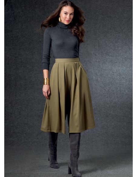 Patron Vogue 1772 A - Pantalon très ample