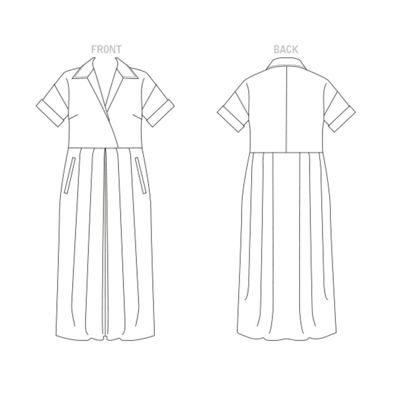 Patron Vogue 1777 ZZ - Robe ample