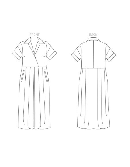 Patron Vogue 1777 ZZ - Robe ample