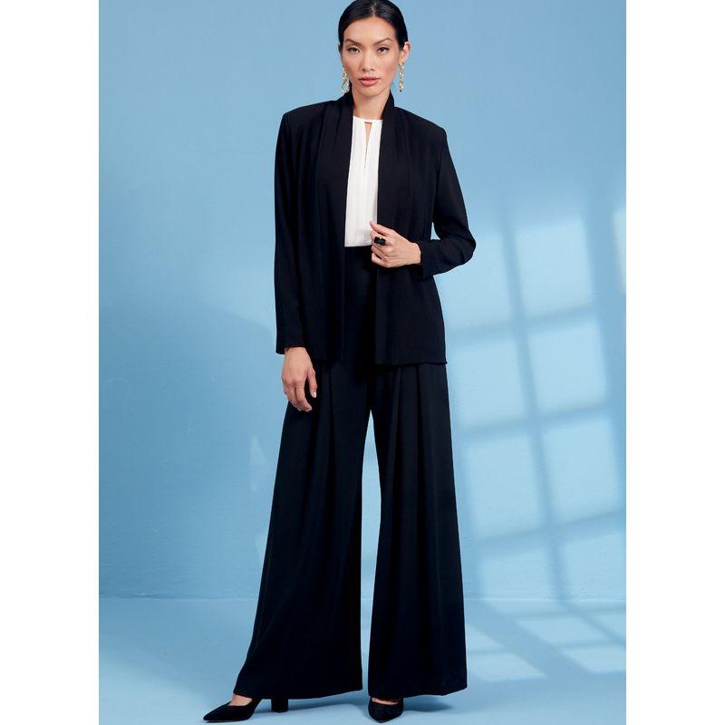 Patron Vogue 1620 E5 - Veste, haut et pantalon polyvalents