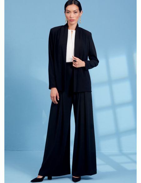 Patron Vogue 1620 E5 - Veste, haut et pantalon polyvalents