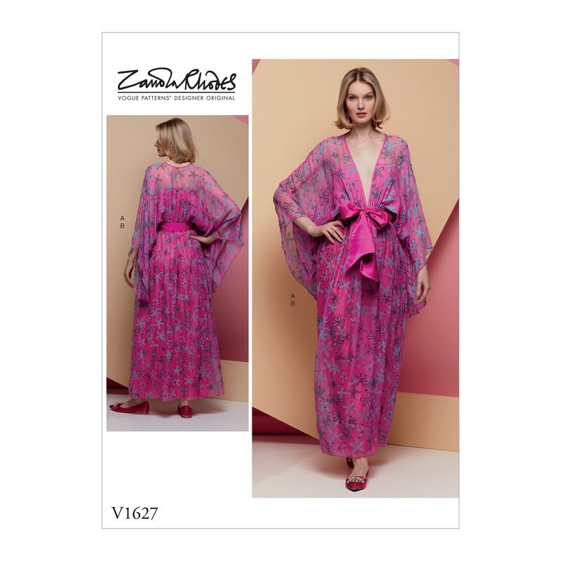Patron Vogue 1627 Z - Occasion spéciale robe et ceinture