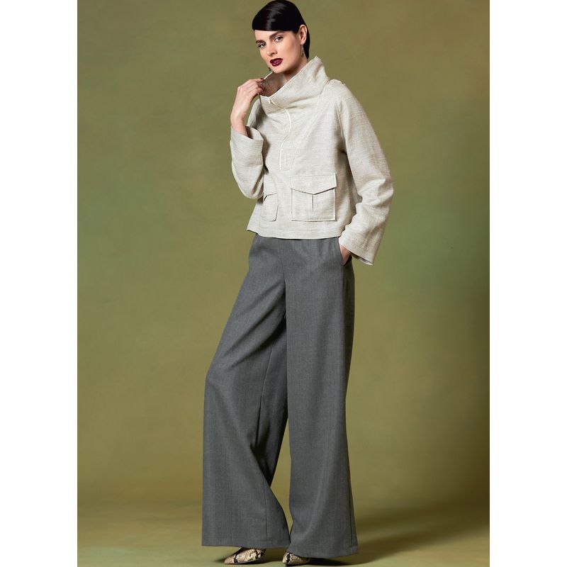 Patron Vogue 1642 Y - Ensemble Plissé et Pantalon Confort