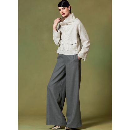 Patron Vogue 1642 Z - Ensemble Plissé et Pantalon Confort 2