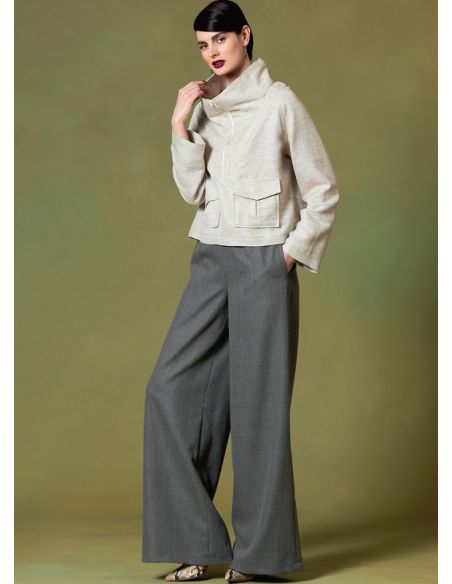 Patron Vogue 1642 Z - Ensemble Plissé et Pantalon Confort