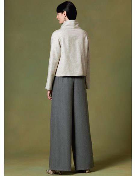Patron Vogue 1642 Z - Ensemble Plissé et Pantalon Confort