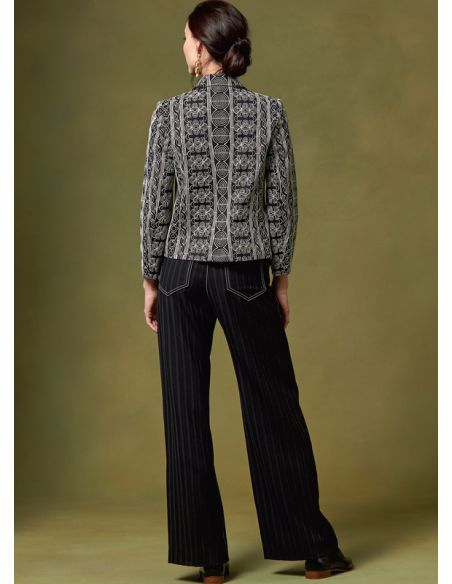 Patron Vogue 1644 A5 - Ensemble veste et pantalon