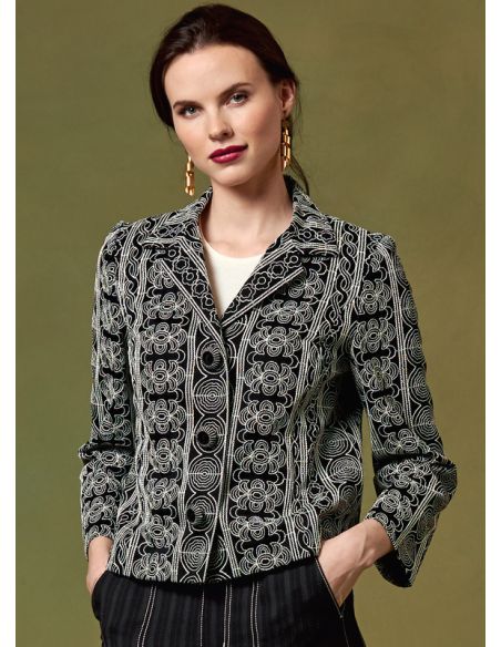 Patron Vogue 1644 E5 - Ensemble veste et pantalon