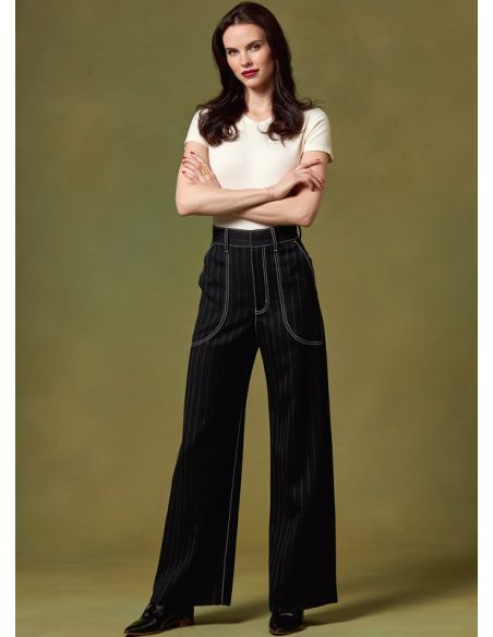 Patron Vogue 1644 E5 - Ensemble veste et pantalon