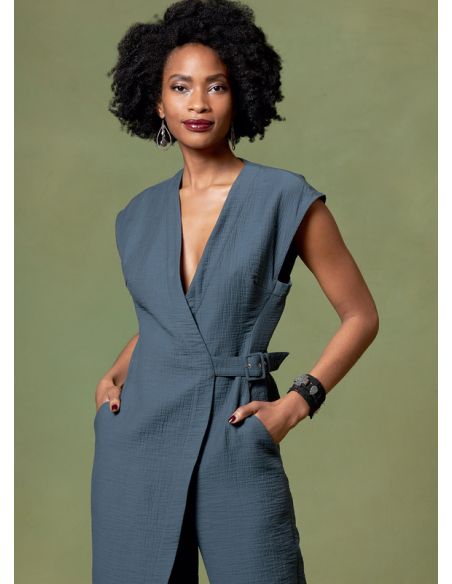 Patron Vogue 1645 Z - Combinaison femme