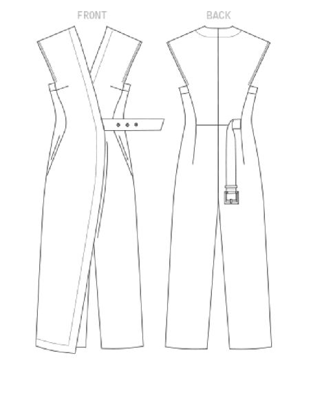 Patron Vogue 1645 Z - Combinaison femme