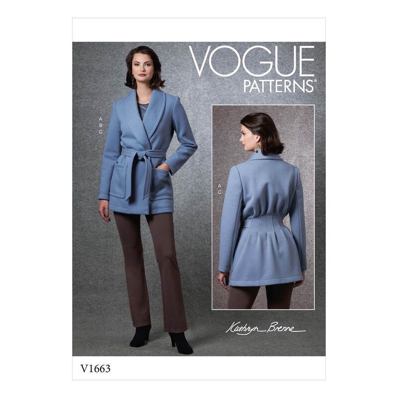 Patron Vogue 1663 Y - Veste, Haut et Pantalon Femme