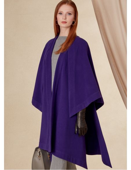 Patron Vogue 1818 A - Cape femme