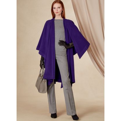 Patron Vogue 1818 A - Cape femme 2