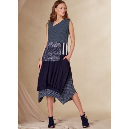 Patron Vogue 1820 A - Ensemble haut et jupe 2