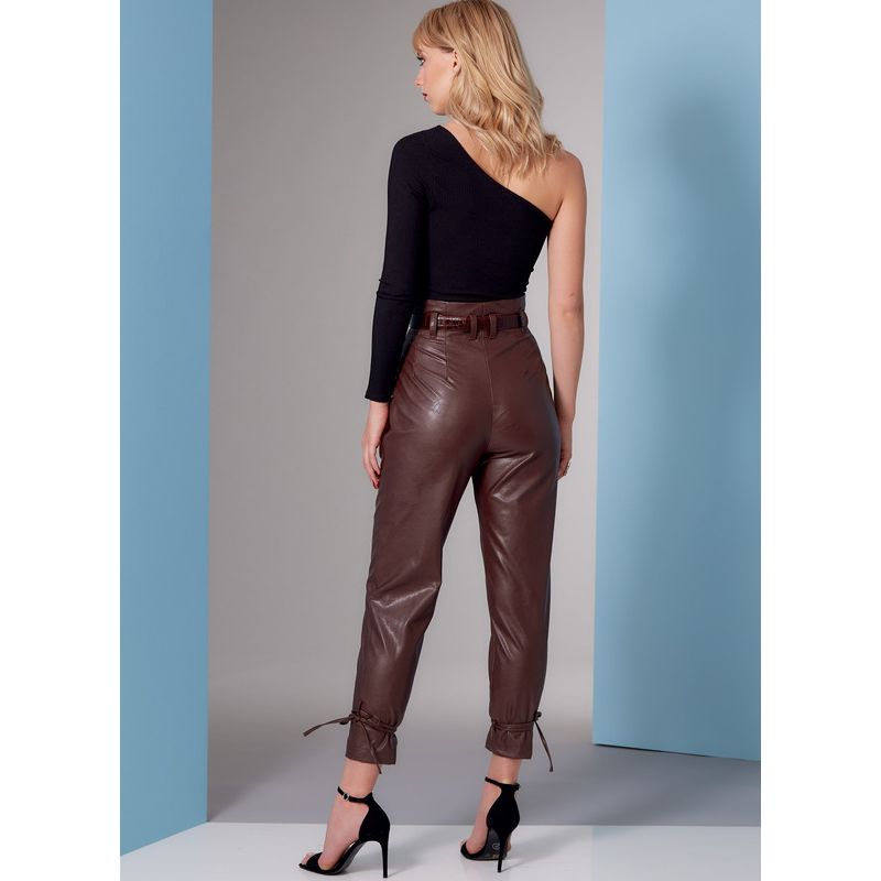 Patron Vogue 1848 B5 - Pantalon court à taille haute, style carotte