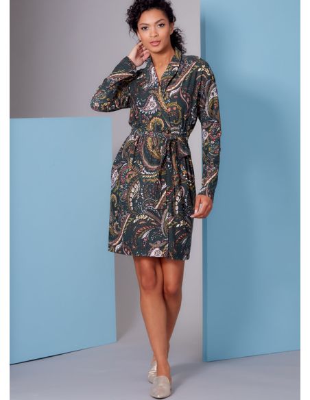 Patron Vogue 1852 A - Ensemble : robe, top, tunique et legging