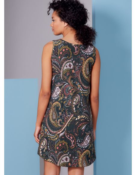 Patron Vogue 1852 A - Ensemble : robe, top, tunique et legging