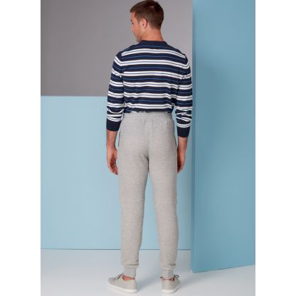 Patron Vogue 1854 MUU - Pantalon homme pour jogging 2