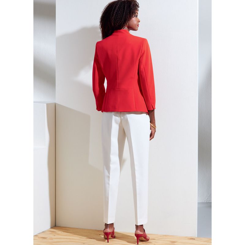 Patron Vogue 1867 A5 - Ensemble blazer et pantalon pour femme