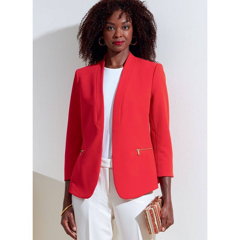 Patron Vogue 1867 F5 - Ensemble blazer et pantalon pour femme