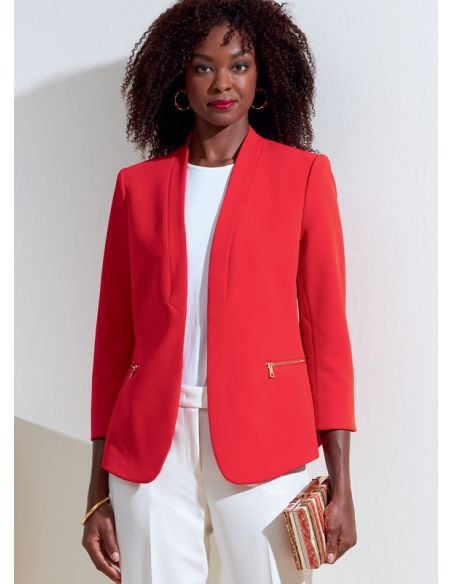 Patron Vogue 1867 F5 - Ensemble blazer et pantalon pour femme