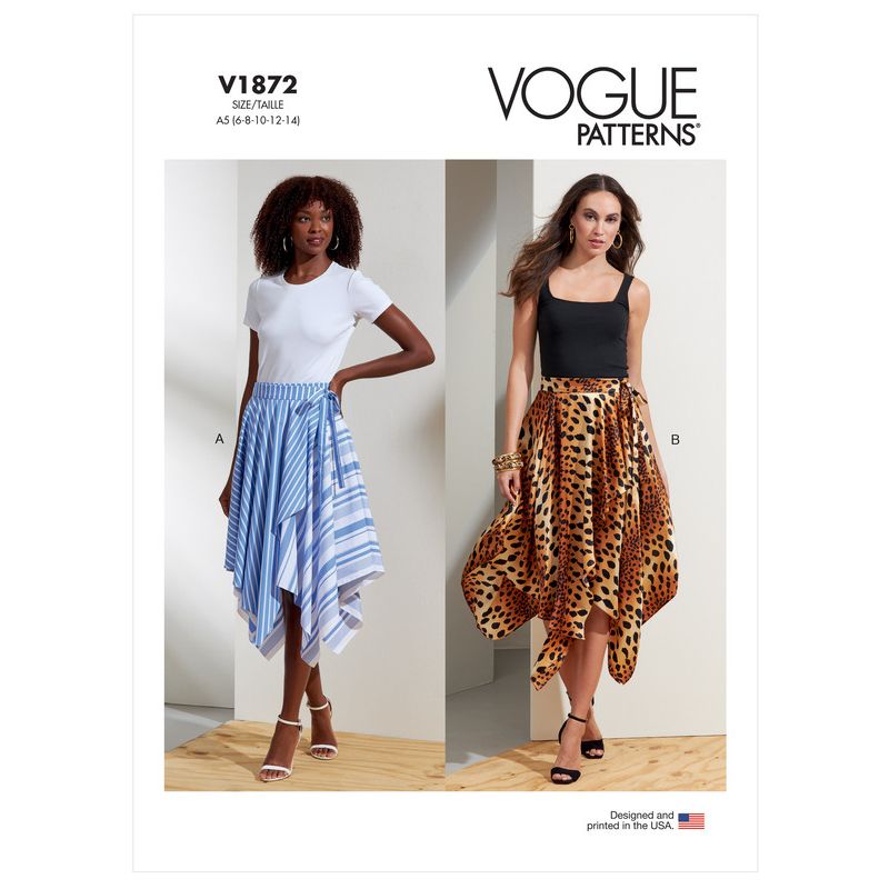 Jupe portefeuille asymétrique best sale