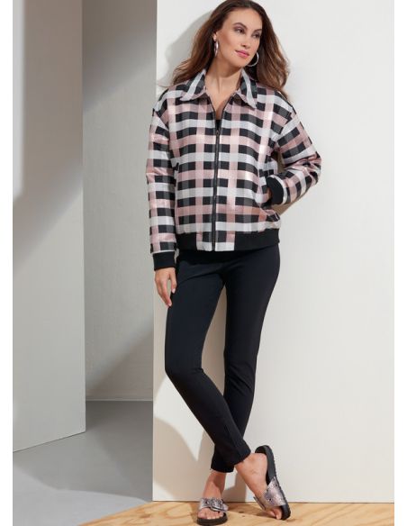 Patron Vogue 1877 XN - Blouson aviateur unisex