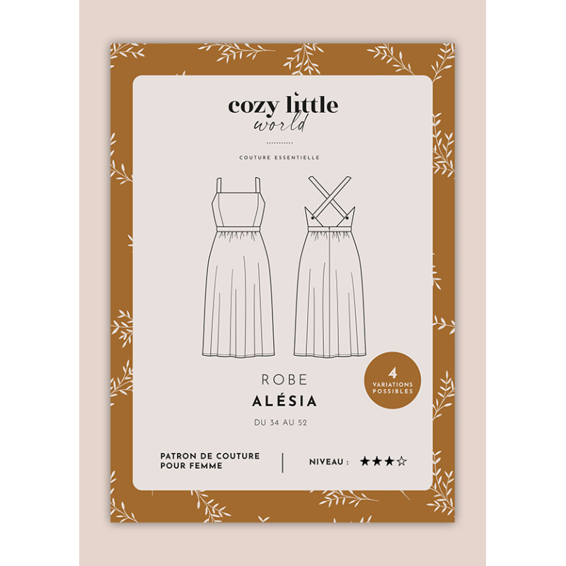 Patron Cozy Little World - Robe Alésia