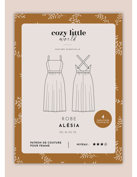 Patron Cozy Little World - Robe Alésia