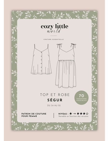 Patron Cozy Little World - Top & robe Ségur