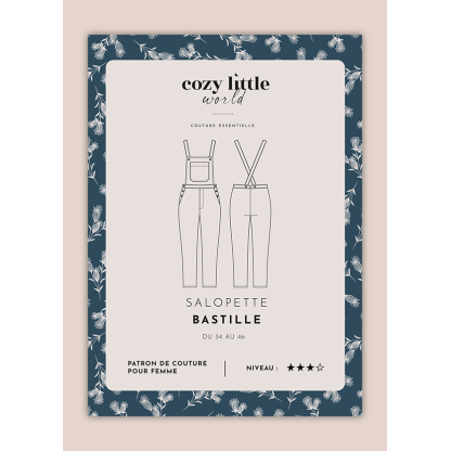 Patron Cozy Little World - Salopette Bastille