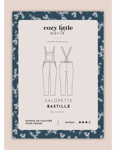 Patron Cozy Little World - Salopette Bastille