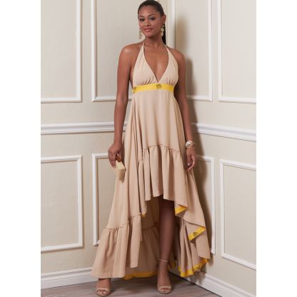 Patron Vogue 1881 Y - Robe à dos nu 2