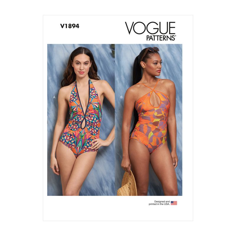 Patron Vogue 1894 B5 - Maillots de bain