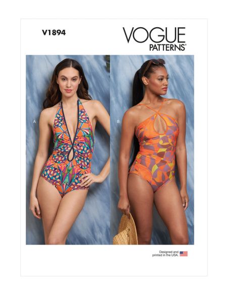 Patron Vogue 1894 B5 - Maillots de bain