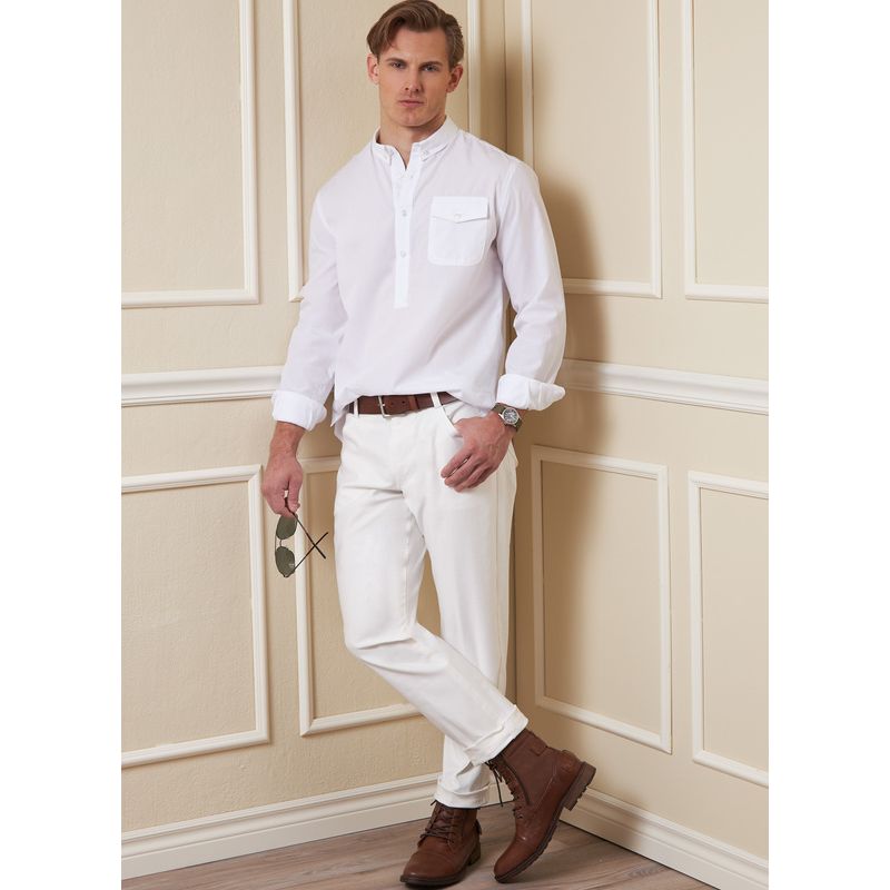 Patron Vogue 1895 MUU - Chemise, short et pantalon pour homme