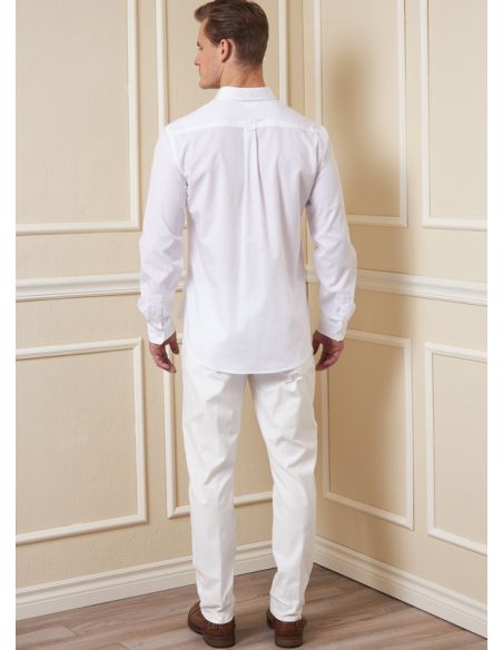 Patron Vogue 1895 MXX - Chemise, short et pantalon pour homme