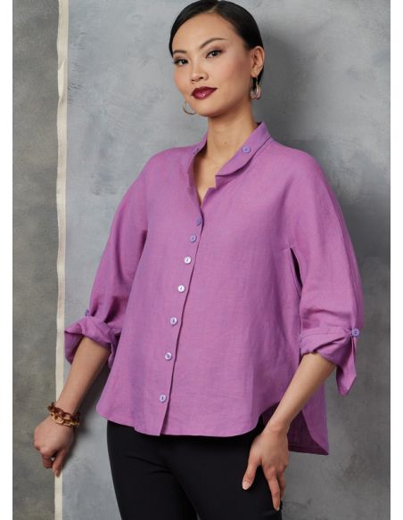 Patron Vogue 1899 Y - Chemises amples