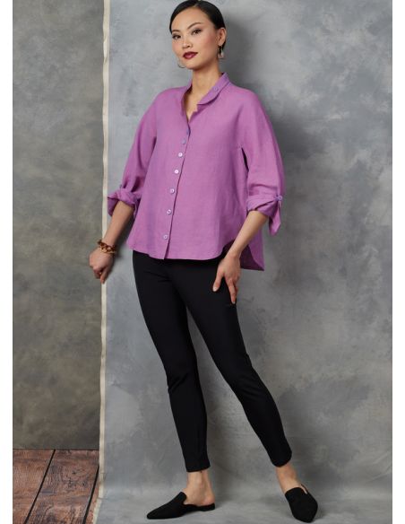 Patron Vogue 1899 Y - Chemises amples