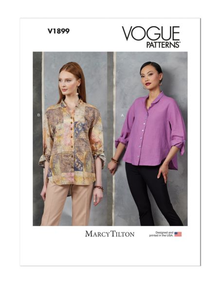 Patron Vogue 1899 Y - Chemises amples