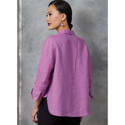 Patron Vogue 1899 ZZ - Chemises amples 2