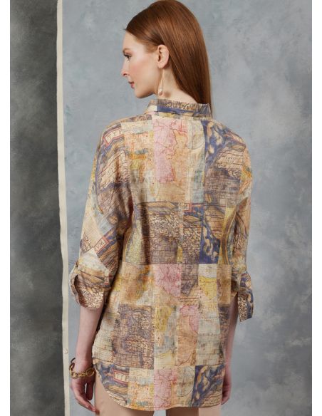 Patron Vogue 1899 ZZ - Chemises amples