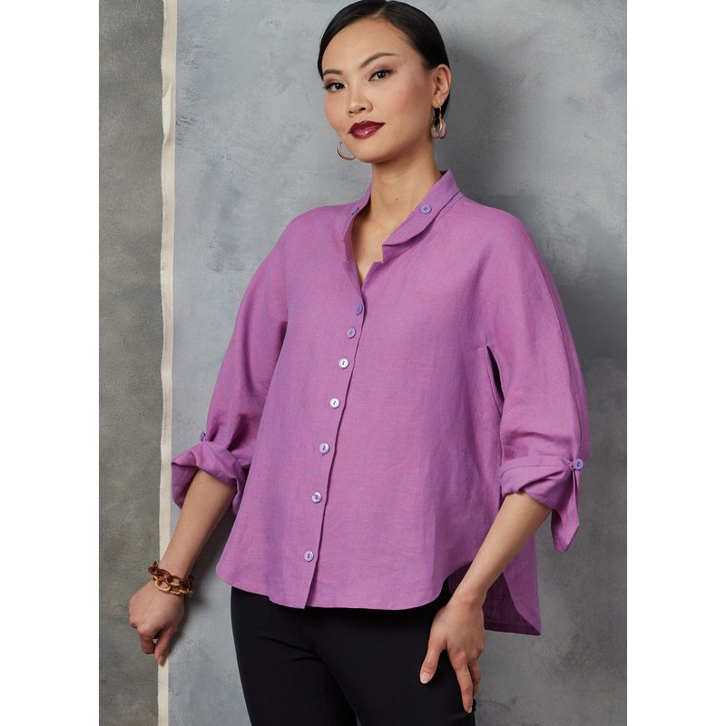 Patron Vogue 1899 ZZ - Chemises amples